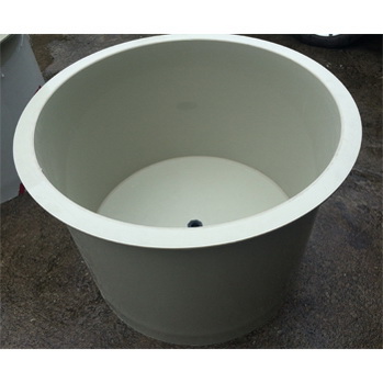 Round plastic fish pond